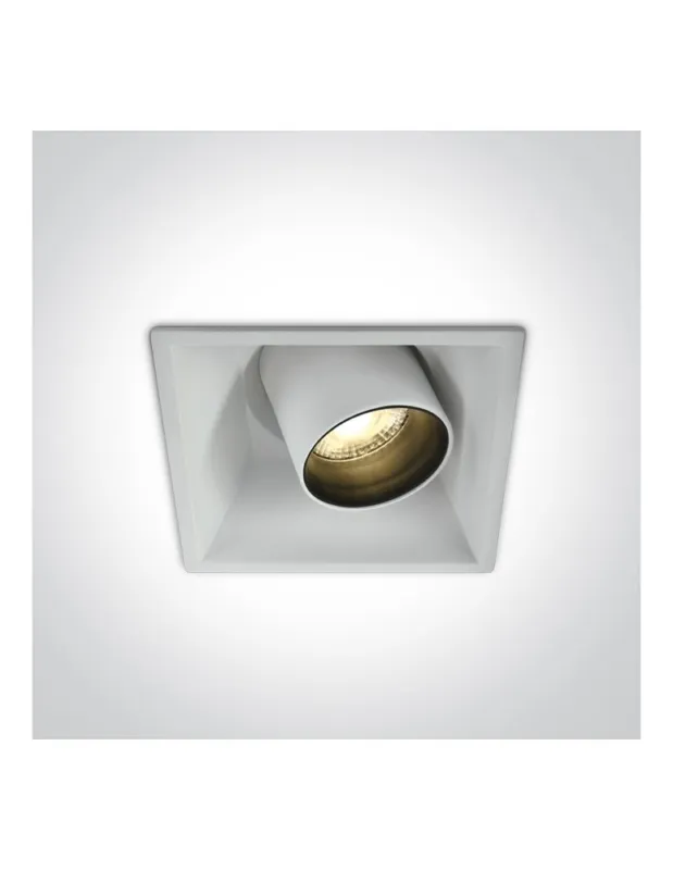 One Light biały regulowany wpust LED Skiti 51111C/W/W kolory-swiatla.pl Kup online