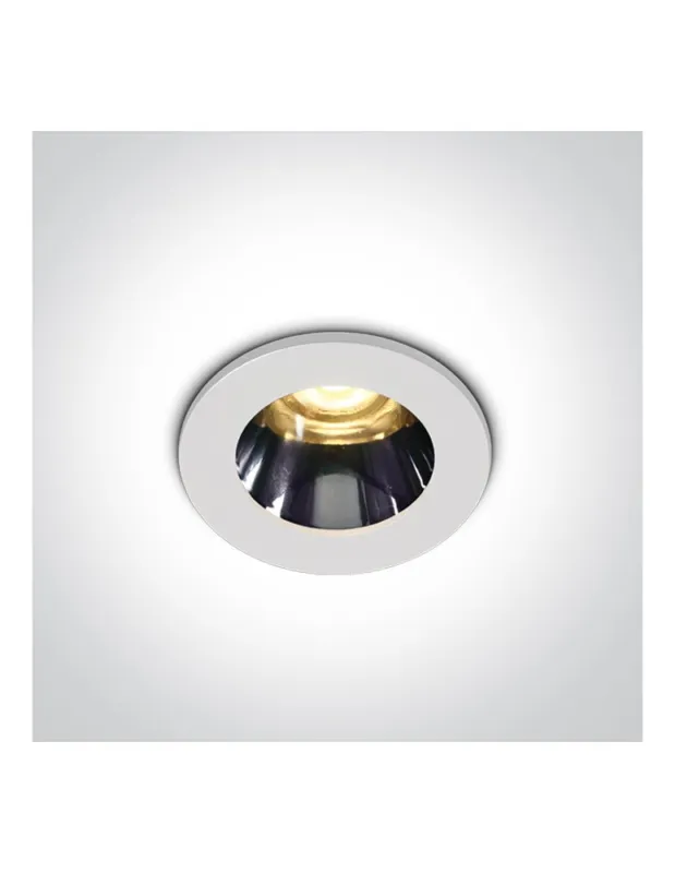 Szybka dostawa One Light FERO O wpust stały 3W 3000K biały 10103H/W/W