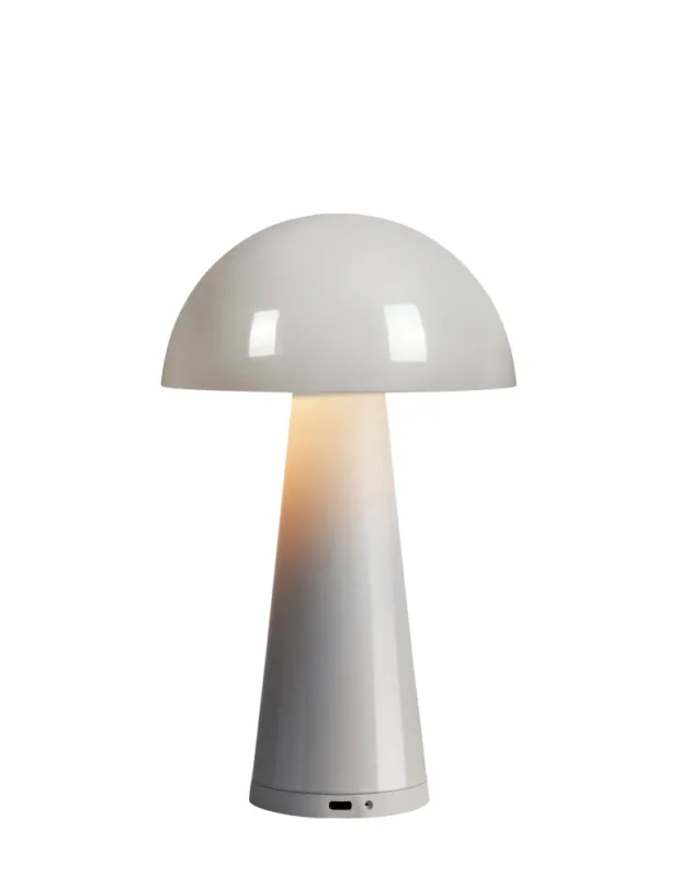 Markslojd FUNGI Stołowa Bezprzewodowa Szarobrązowy B/O 108950 Bezpieczne zakupy