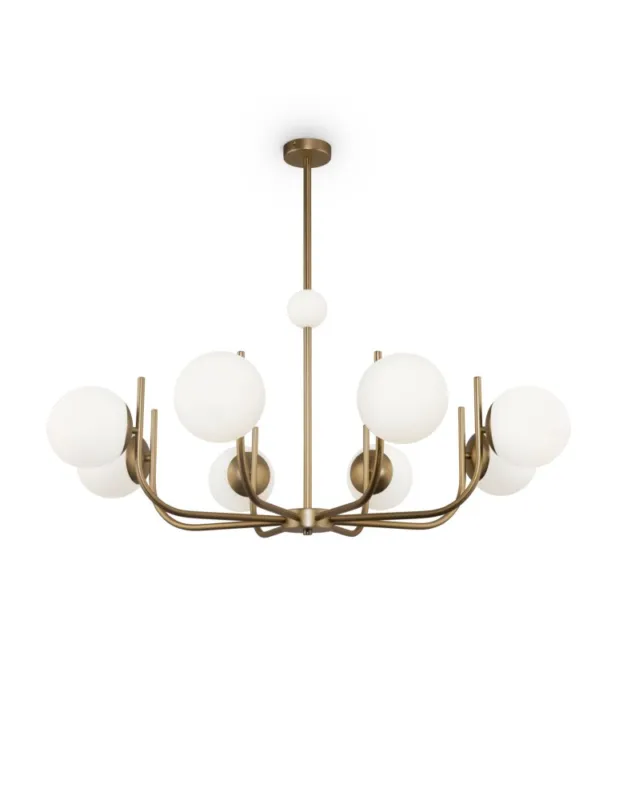 Maytoni Rendez-vous Wisząca E14 8x40W Mosiądz MOD109PL-08BS Łatwy zwrot