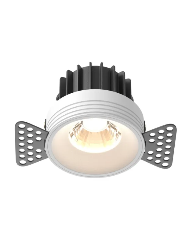 Szybka dostawa Maytoni Round Podtynkowa Bezramkowa do Szpachlowania LED 12W 920lm 3000K Biały DL058-12W3K-TRS-W