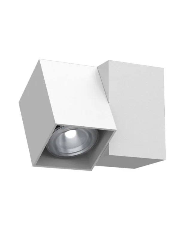 Brosline Reflektor Cube 1 - Biały (95 mm) 2293 Ostatnia szansa