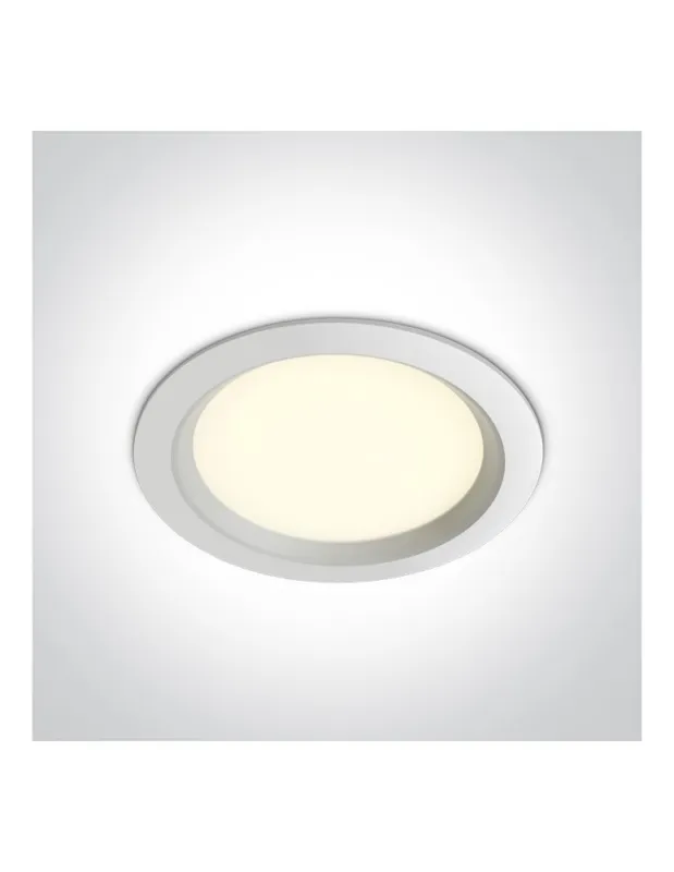Wybór klientów One Light Wpust lampa LED biała 24W Odu 4 10124T/W/C kolory-swiatla.pl