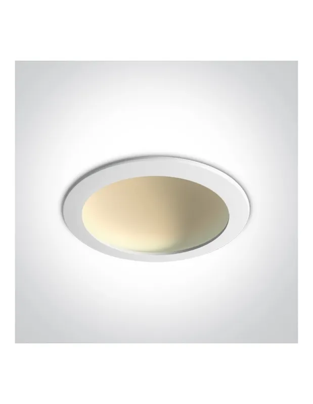 One Light Wpust lampa LED biała 22W Nata 3 10122FD/W/W kolory-swiatla.pl Obniżka ceny