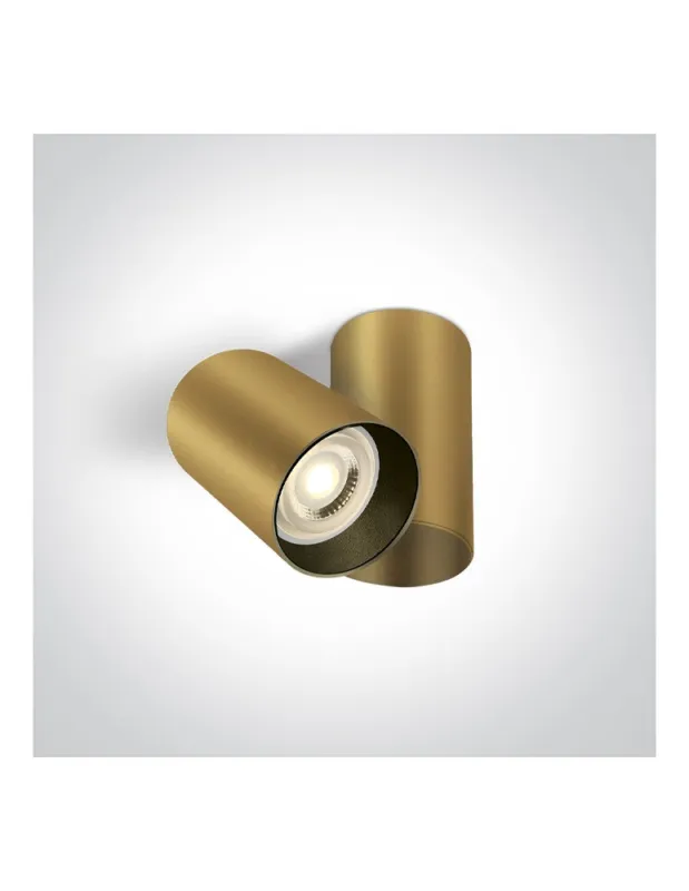 Bestseller One Light ELATOS E sufitowa 10W GU10 szampański 65105E/CH