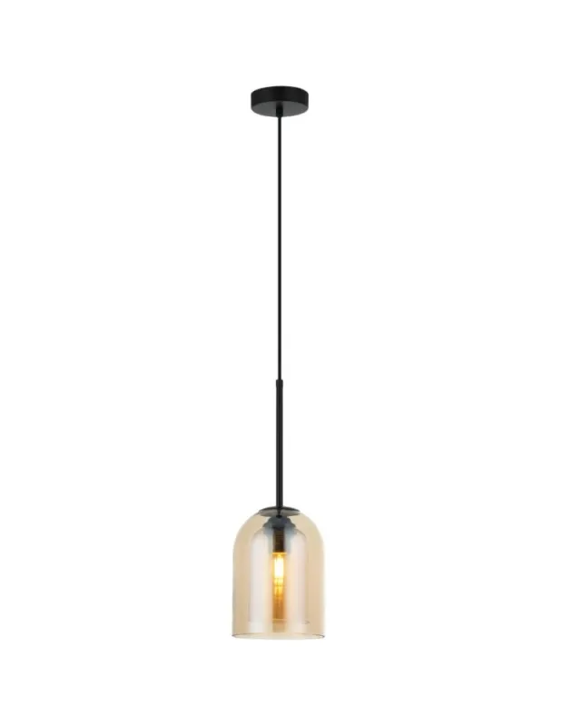Light Prestige Lampa wisząca Elaris bursztynowa 1xE27 LP-8103/1P AM Ograniczona ilość