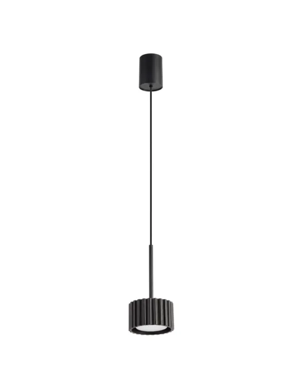 Sollux Lampa wisząca AURA 1 czarna Gx53 SL.2677 Do wyczerpania zapasów