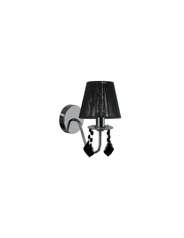 Light Prestige Mona kinkiet czarny 1xE14 czarny LP-5005/1W czarny kolory-swiatla.pl Hit sprzedaży