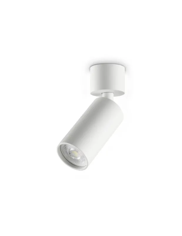 Rabat Ideal Lux Lampa Ścienna DYNAMITE AP1 MINI ROUND BIANCO Biały 347639