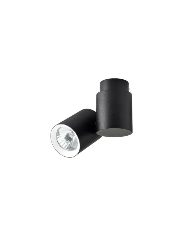 Light Prestige Boston 1 czarny z białym ringiem GU10 czarny LP-741/1W BK/WH kolory-swiatla.pl Szybka dostawa