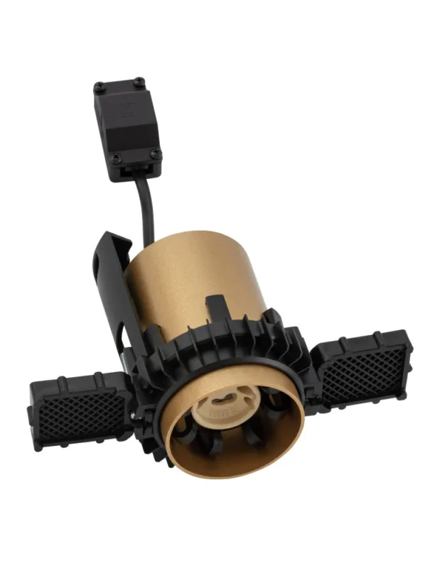Darmowy zwrot Nowodvorski MONO SLIDE TRIMLESS Downlights Podtynkowa Max moc 10W only LED GU10 Satynowy złoty 10805