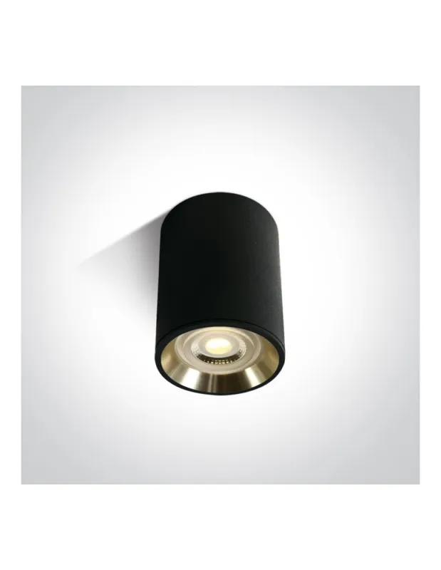 One Light Lampa sufitowa czarno-złota do Lawrio 12105AL/B/GL kolory-swiatla.pl Kup online