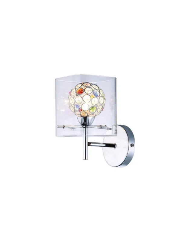 Light Prestige Spark kinkiet multikolor LP-5193/1W 1xG9 srebrny, multikolor Niska cena
