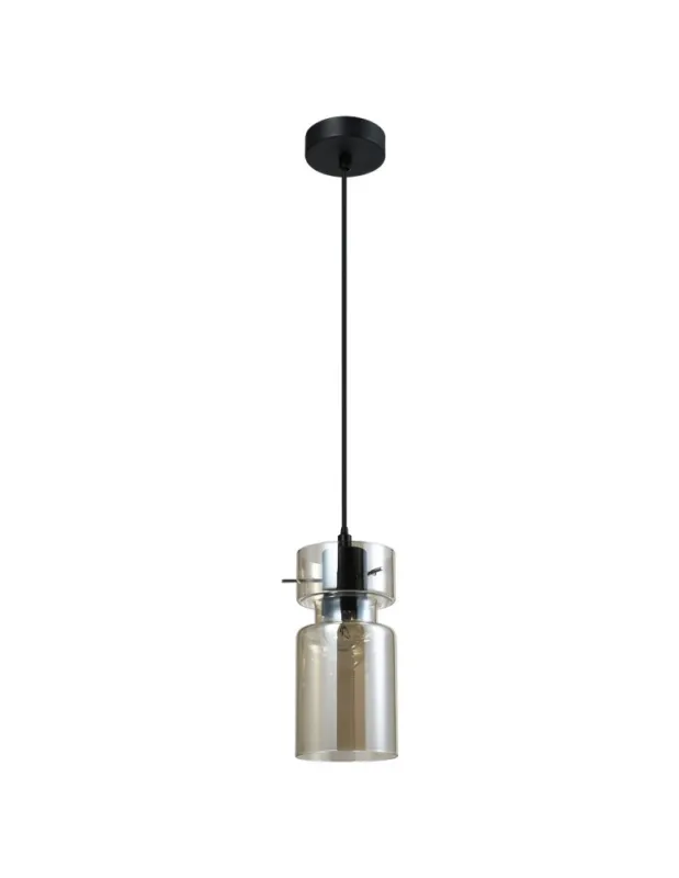 Wysoka jakość Light Prestige Pojedyncza lampa wisząca Nivio dymna 1xE27 LP-2811/1P AM