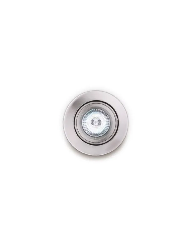 Taniej Maxlight Oprawa Wpustowa Fine Okrągła Metal Szczotkowany H0037