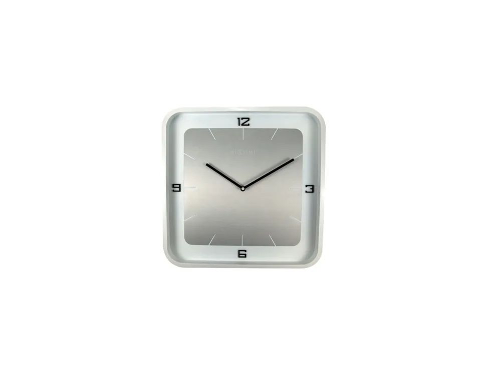 Zegar ścienny Nextime Square Wall Nowość
