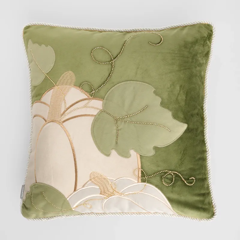 Taniej Poszewka Haftowana Pumpetto 45x45 cm -