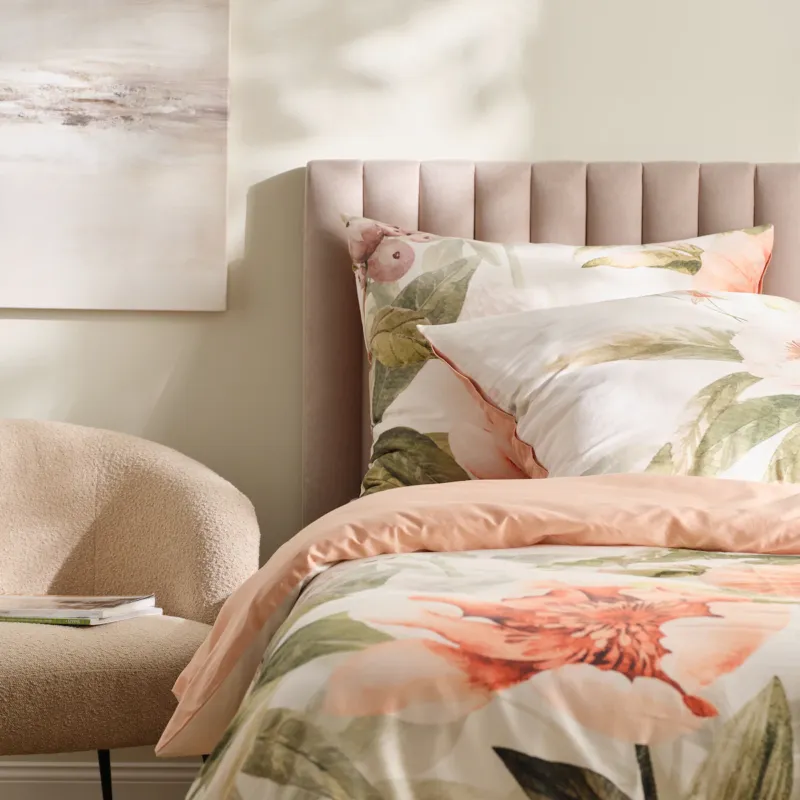 Oferta limitowana Komplet pościeli z bawełny satynowej Magretta 200x220 cm z 2 poszewkami 70x80 -