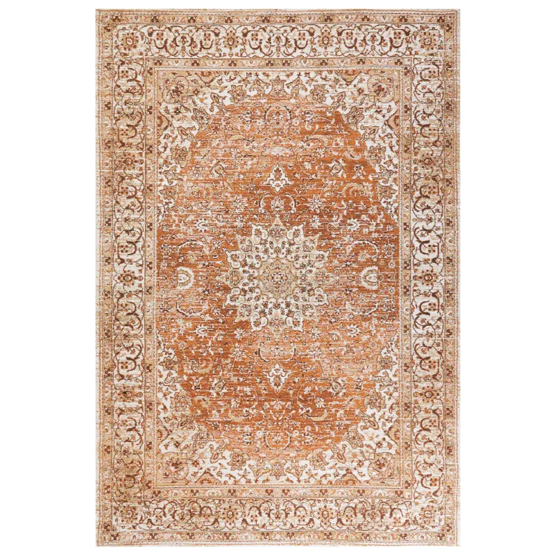 Dywan HAYA Pomarańczowy 160 x 230 cm Bawełna - Popularny