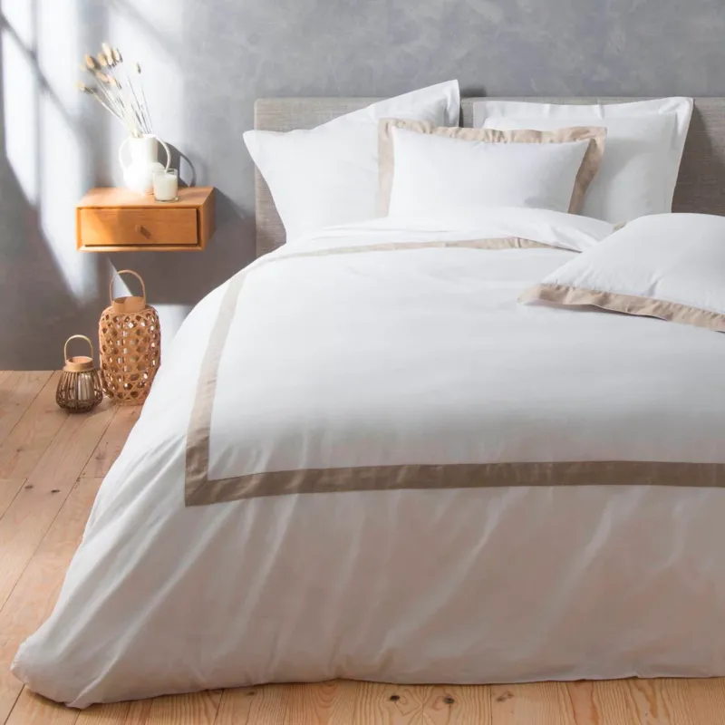 Komplet pościeli z domieszką lnu LAURALINE, 240 x 220 cm - Oferta