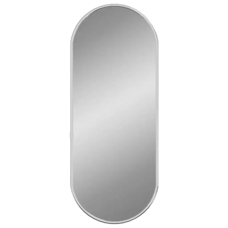 Obniżka ceny vidaXL Lustro ścienne, srebrne, 50x20 cm, owalne -