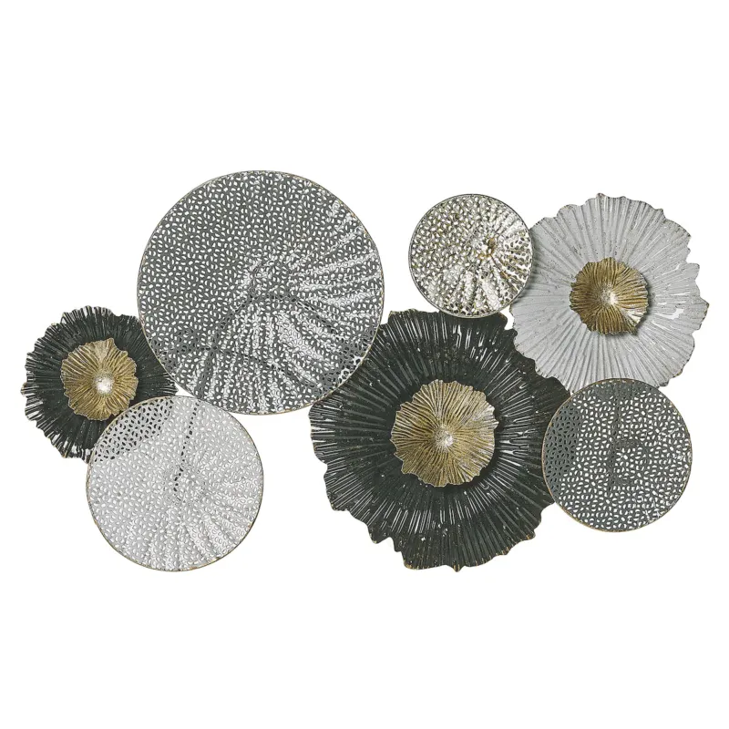 Cena promocyjna Dekoracja ścienna ZIRCONIUM Metal 38 cm Czarny -