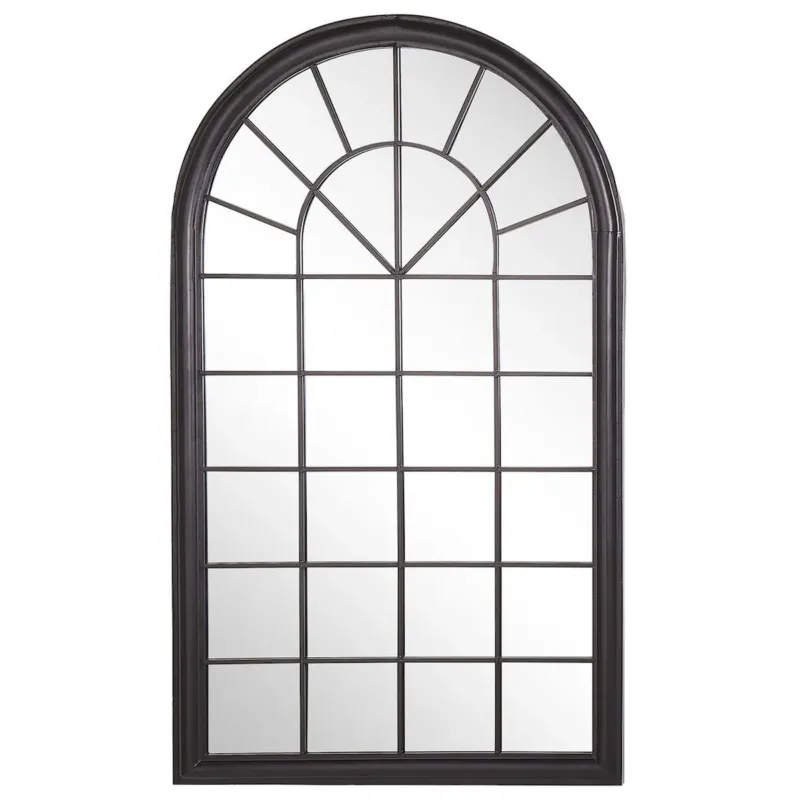 Tylko dziś Lustro ścienne TREVOL 77 cm 130 cm Metal Czarny -