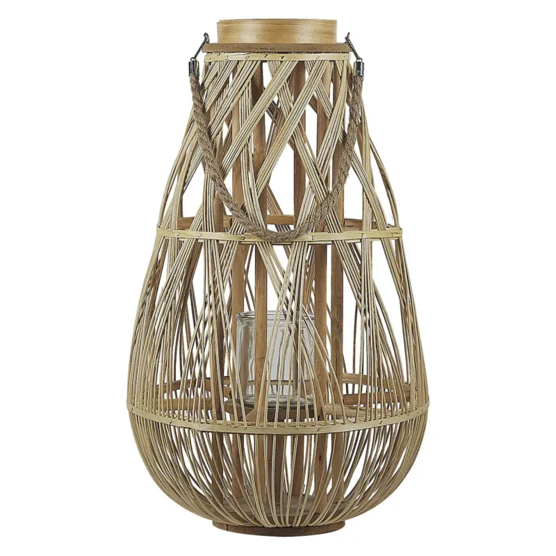 Lampion TONGA Bambus 56 cm Naturalny - Ostatnie sztuki