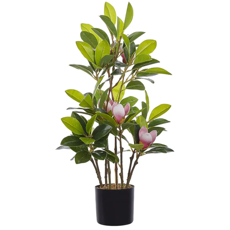 Sztuczna roślina MAGNOLIA 70 cm Zielony - Tani