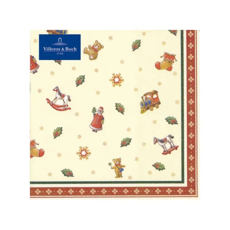 Zestaw 20 serwetek L Winter Specials Toys, 33 x 33 cm, Villeroy & Boch - Popularny