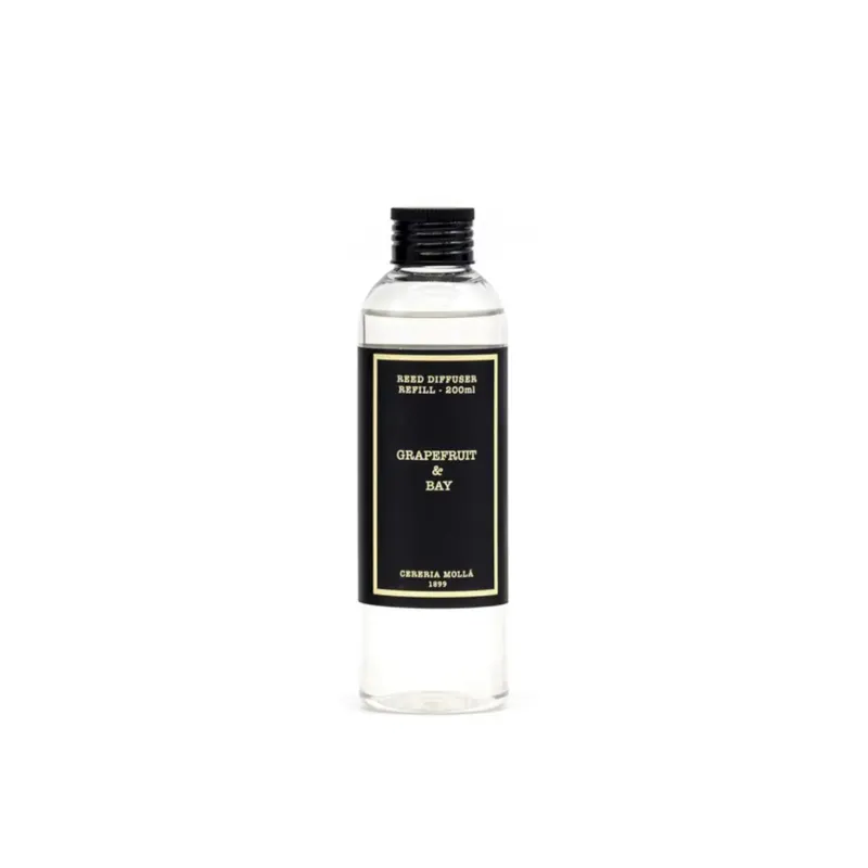 Cena promocyjna Zapas do dyfuzora Grapefruit & Bay, 200 ml, Cereria Molla -