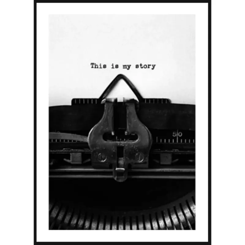 Poster Story, Plakat, Obraz - This Is My Story, wymiary 70 x 100 cm - Kup online