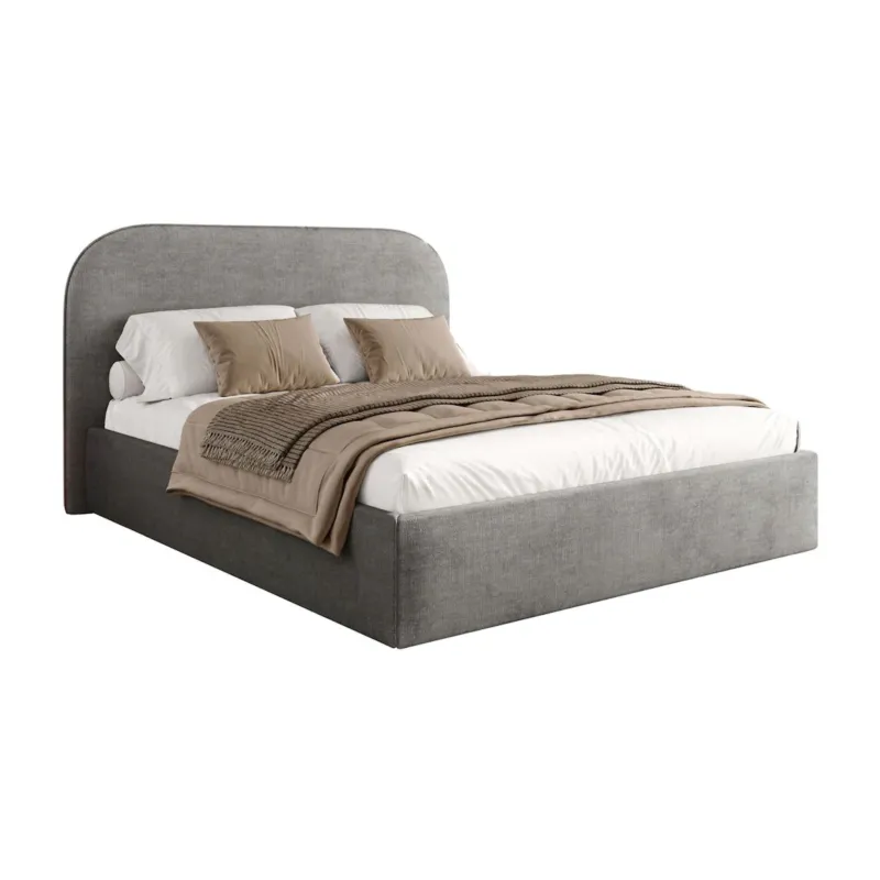 Oferta czasowa Łóżko tapicerowane OLIMPIA, pojemnik na pościel, s34, 120x200, Perfect Harmony 82 -