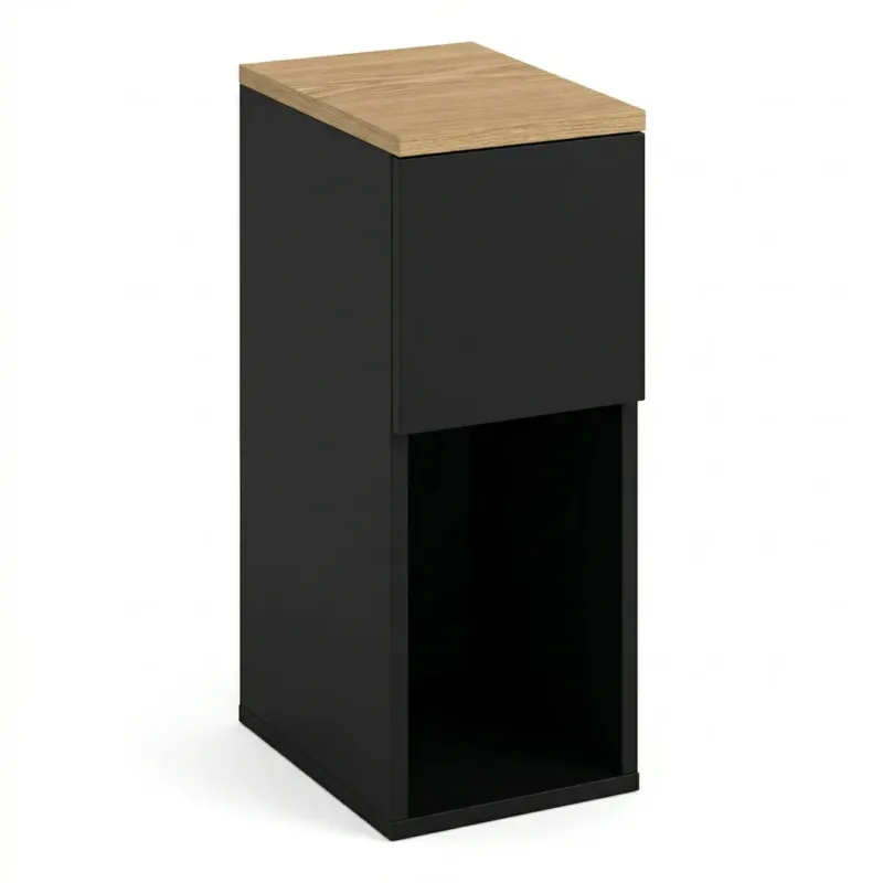 Nie przegap Wąski stolik pomocniczny TENY, 20 x 30 x 55 cm -