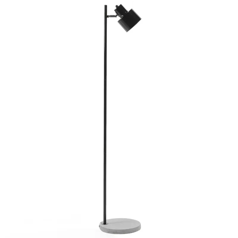 Dostępne od ręki Lampa podłogowa CORBONES Regulowana Metal Czarny -
