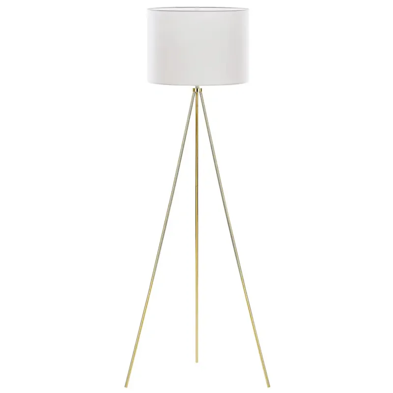 Lampa podłogowa VISTULA Metal Złoty - Oferta limitowana