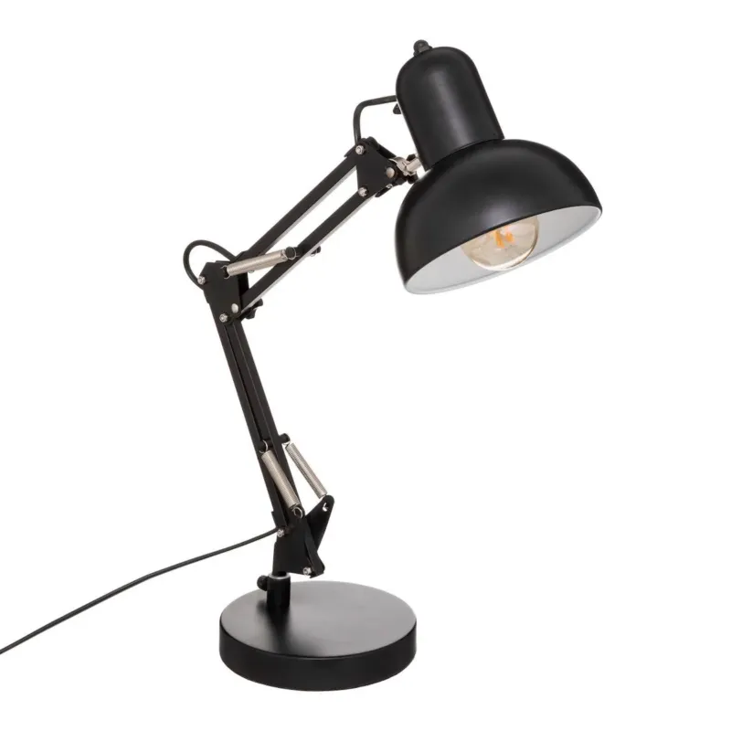 Szybka dostawa Lampa biurkowa metalowa Bren, 55,8 cm -
