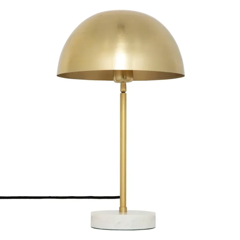 Darmowy zwrot Lampa stołowa w stylu retro Lilio, grzybek, wys. 46 cm -