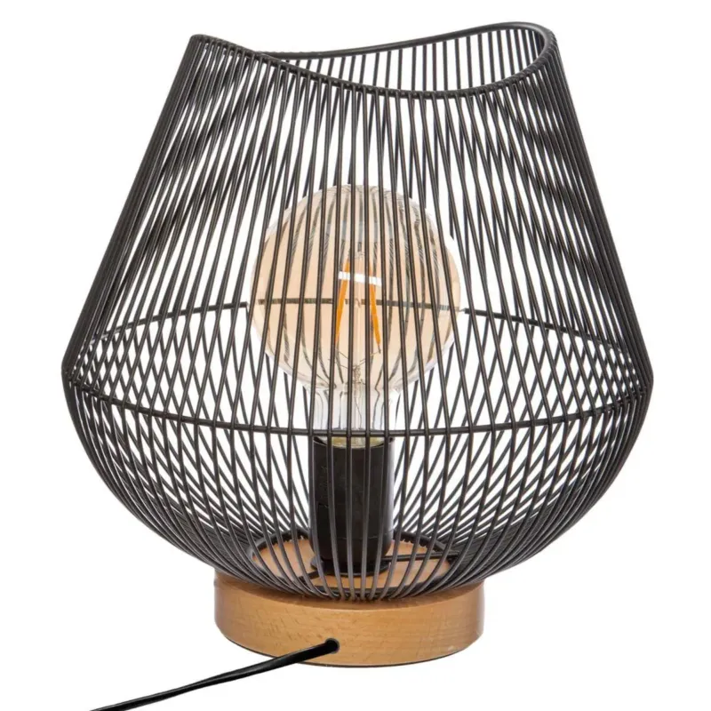 Lampa stołowa JENA w stylu loft, 28 cm - Nie przegap