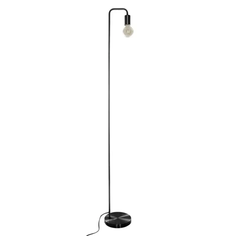 Lampa podłogowa z metalu, industrialna, wysokość 150 cm - Nowy