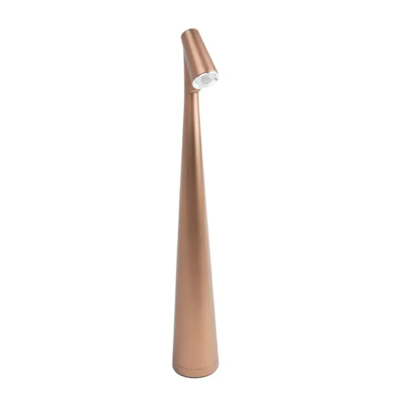 Lampka biurkowa ogrodowa z SHP SLIM LED brązowa USB 3 kolory - Oferta