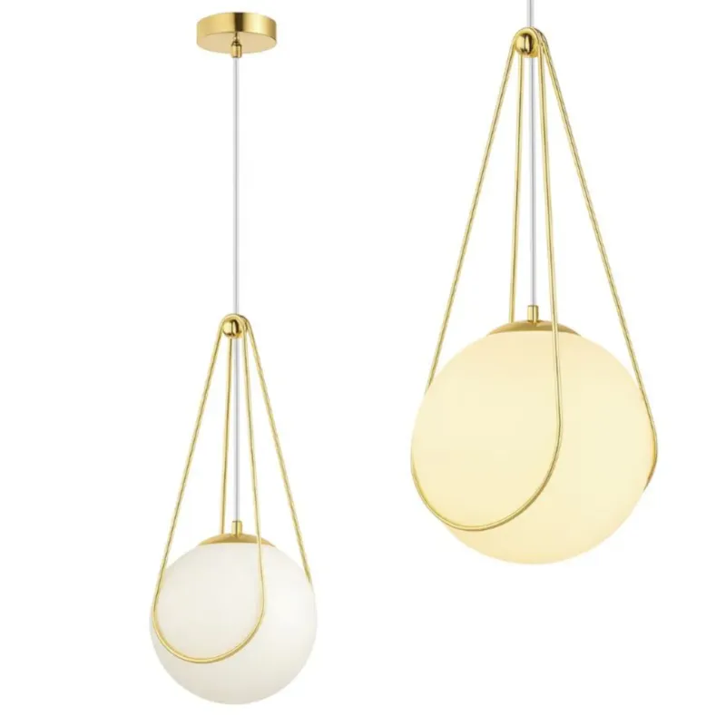Wyprzedaż Lampa Sufitowa Wisząca App1793-1Cp Biały, Szkło -