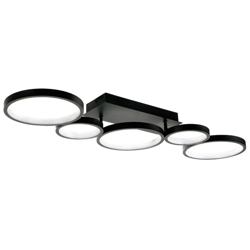 Lampa Sufitowa App1900-C Led Czarny, Metal, Tworzywo Sztuczne - Kup online
