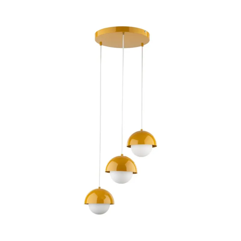 Lampa wisząca BONO OCHRA 10266 TK Lighting, 3xG9, stal i szkło, regulowana wysokość, nowoczesna do salonu i jadalni - Najlepsza cena