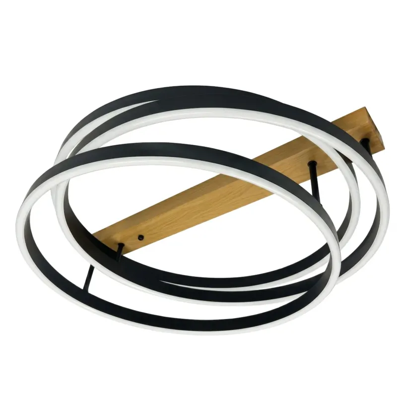 Lampa Sufitowa Swe058-C Led Czarny, Metal, Tworzywo Sztuczne - Ostatnie sztuki