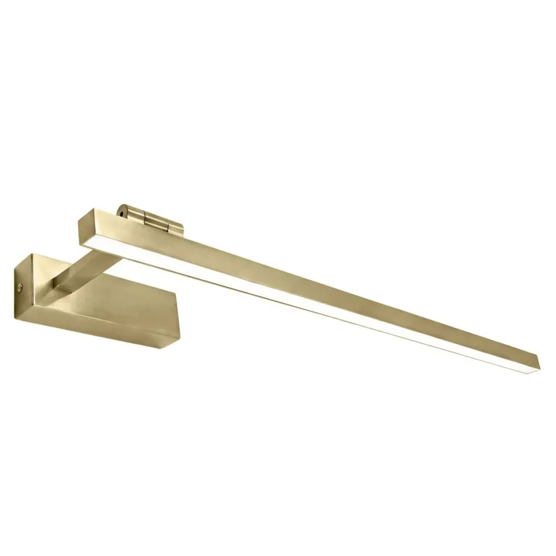 Hit cenowy Kinkiet Swe032-1W 60Cm Led Złoty Szczotkowany, Metal, Tworzywo Sztuczne -