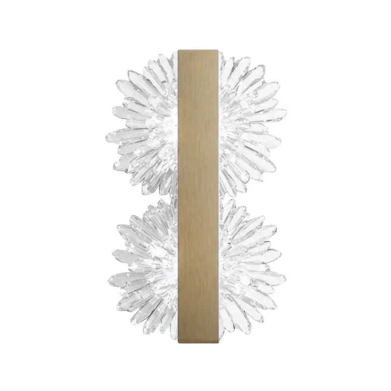 Łatwy zwrot Kinkiet G147-2W Gold Led Złoty, Metal, Tworzywo Sztuczne -