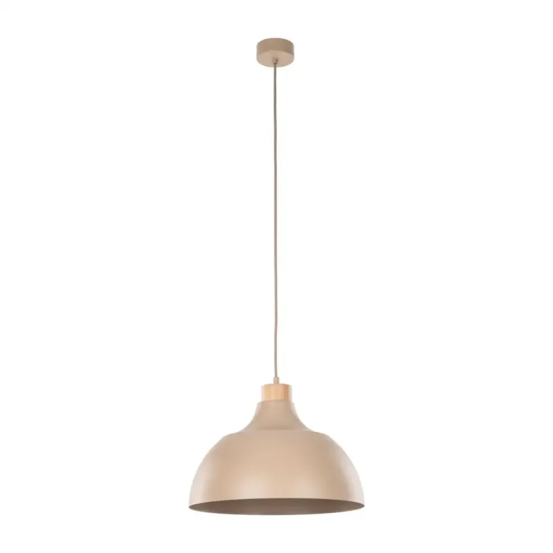 Zamów dziś Lampa wisząca CAP SABIA 10656 TK Lighting chrom beż E27 34 cm regulowana do jadalni kuchni salonu -