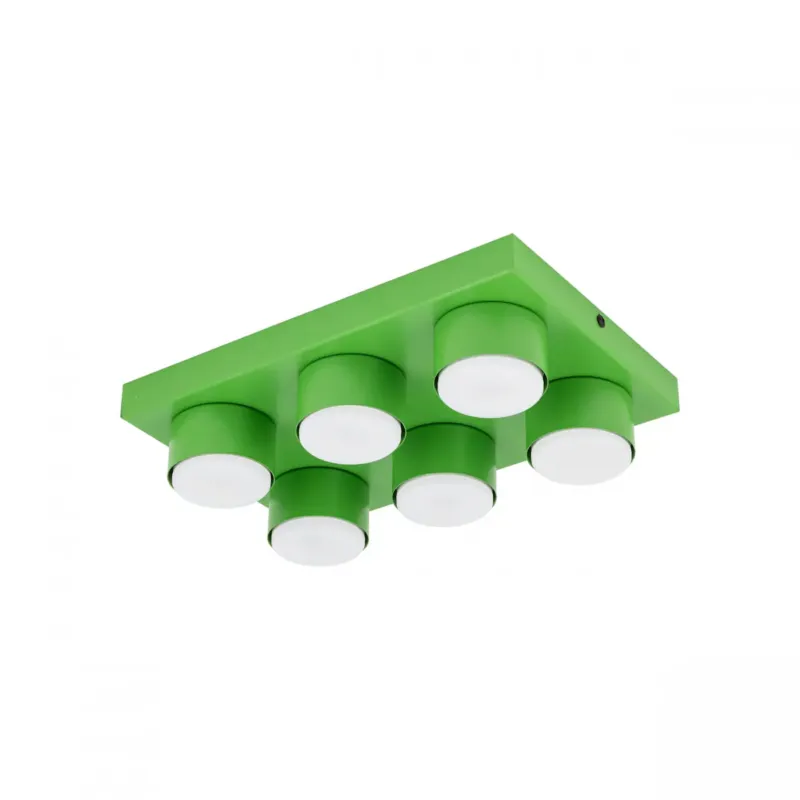 Lampa sufitowa BRIX Green 11288 TK Lighting, nowoczesna zielona - Najlepsza cena