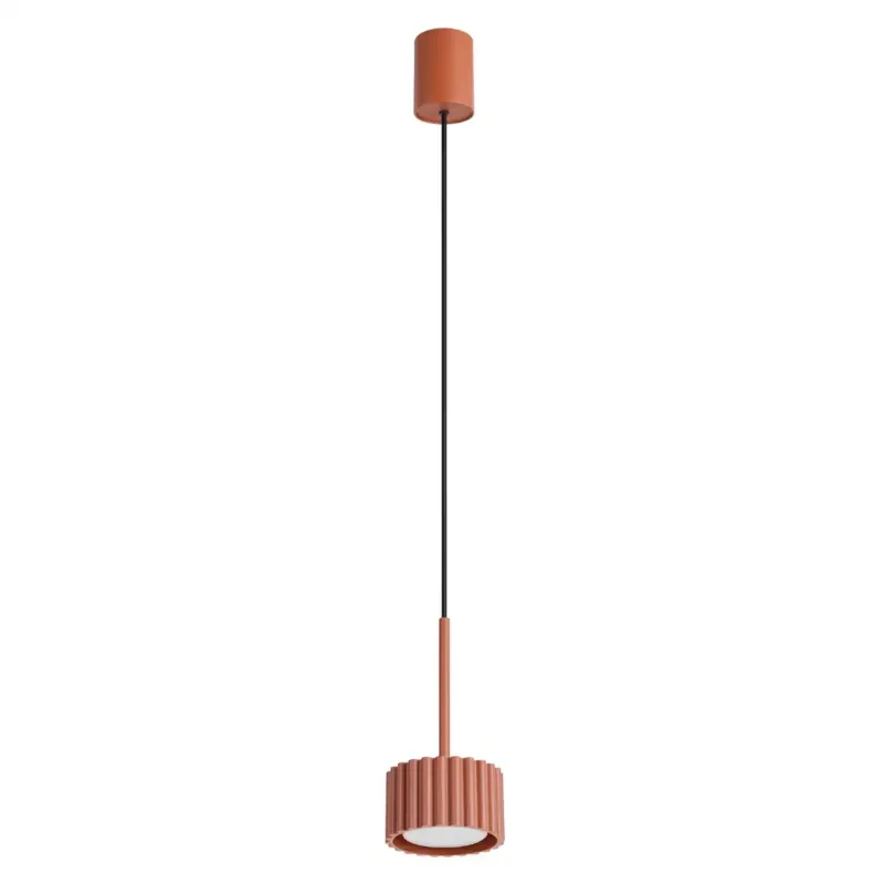 Lampa wisząca AURA 1 ochra czerwona Gx53 - Super okazja